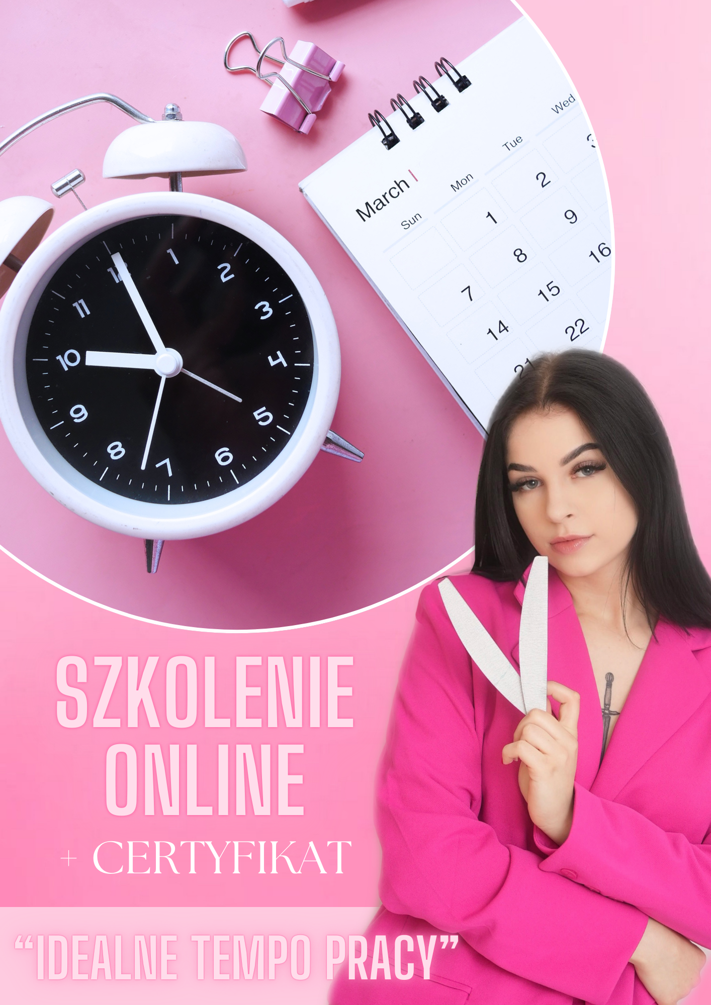 Szkolenie online „Idealne tempo pracy” z certyfikatem mailowym