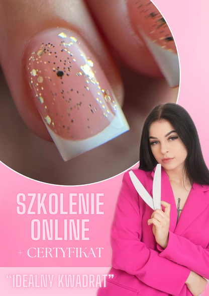 Szkolenie online "Idealny kwadrat" z certyfikatem mailowym