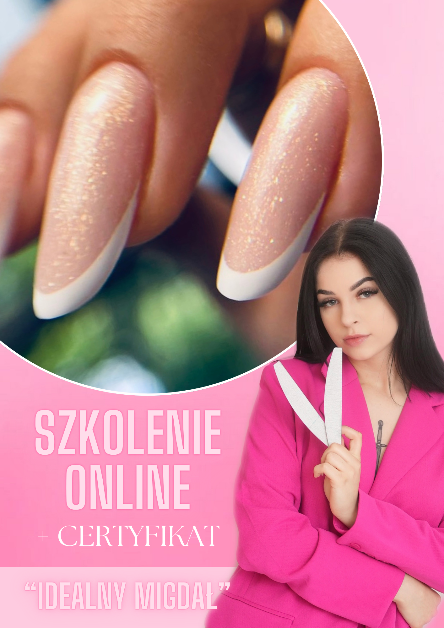 Szkolenie online "Idealny migdał" z certyfikatem pocztowym